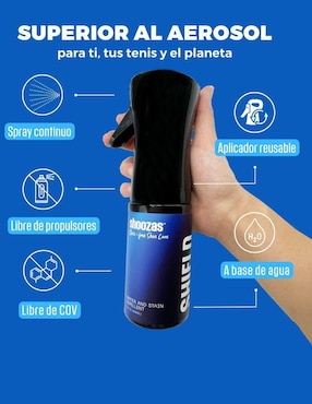 Repelente para calzado en líquido Shoozas