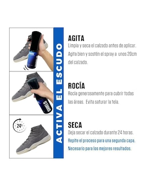 Repelente para calzado en líquido Shoozas