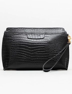 Bolsa wristlet Avorigen Mantis Hand de piel para mujer