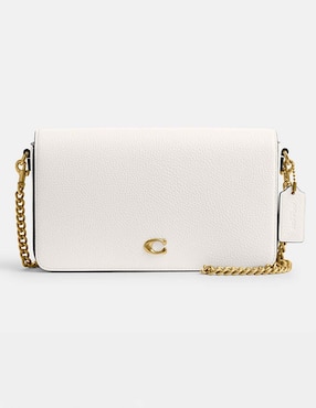 Bolsa crossbody Coach Polished Pebble Leather de piel para mujer