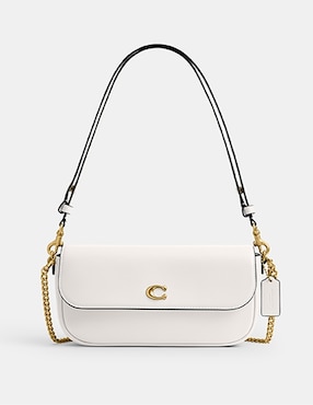 Bolsa flap Coach Refined Calf de piel para mujer