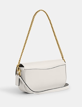 Bolsa flap Coach Refined Calf de piel para mujer