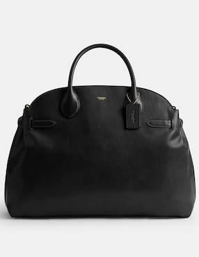 Bolsa carry all Coach Natural Grain Leather de piel para mujer