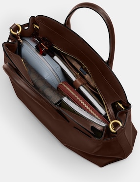 Bolsa carry all Coach Soft Empire de piel para mujer
