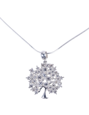 Collar de árbol Pineda Covalin de plata P 925