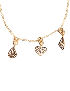 Pulsera Pineda Covalin 18 K Mariposa con acabado brillante