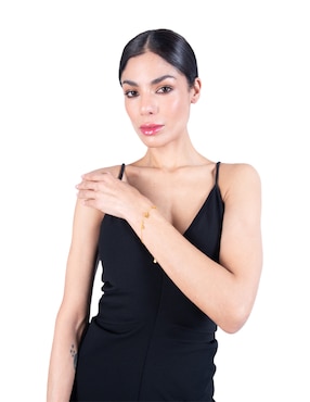 Pulsera Pineda Covalin 18 K Mariposa con acabado brillante