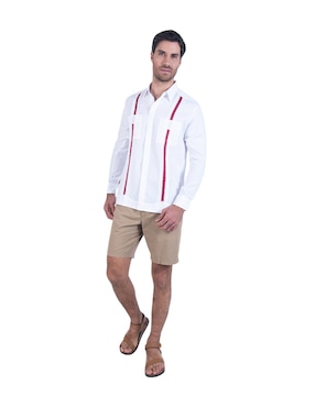 Guayabera manga larga Pineda Covalin para hombre