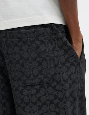 Pants regular Coach con cinta para hombre