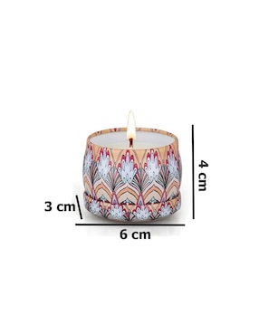 Vela aromática Op 2 piezas aroma frutal