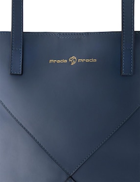 Bolsa shopper Prada de piel para mujer