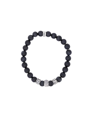 Pulsera Pineda Covalin de plata con ojo de tigre p 925