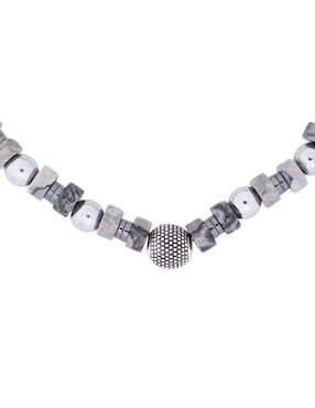 Pulsera Pineda Covalin de plata con hematita p 925