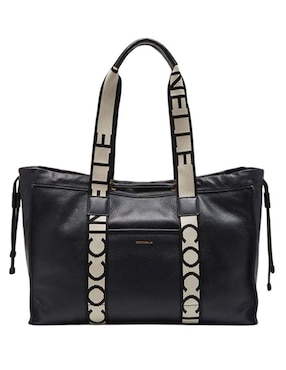 Bolsa shoulder Coccinelle Coccinelle 2 Day Signature de piel para mujer
