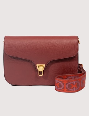 Bolsa crossbody Coccinelle Beat Soft Ribb de piel para mujer