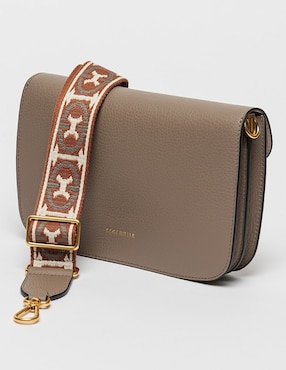 Bolsa crossbody Coccinelle Beat Soft Ribb de piel para mujer