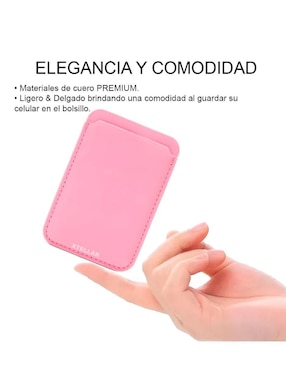 Tarjetero Xtellar cuero unisex