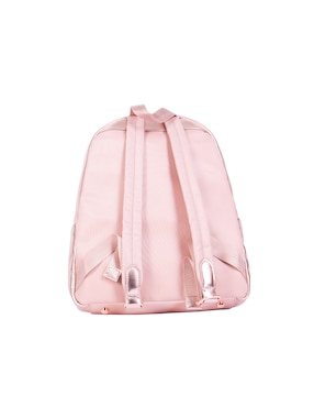 Backpack Pineda Covalin grabado mariposa de piel para mujer
