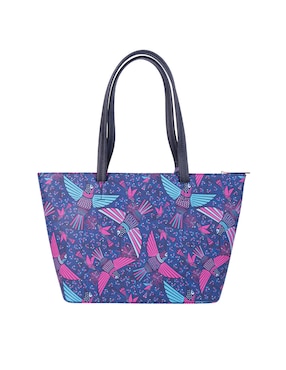 Bolsa tote Pineda Covalin Colibrí para mujer