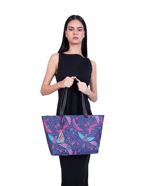 Bolsa tote Pineda Covalin Colibrí para mujer