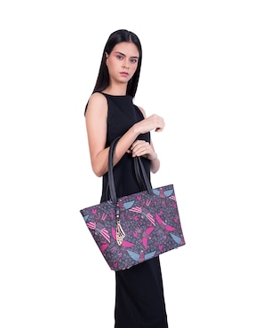 Bolsa tote Pineda Covalin Colibrí para mujer