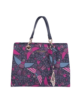 Bolsa satchel Pineda Covalin Colibrí para mujer