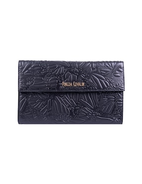 Bolsa clutch Pineda Covalin Grabado Mariposa de piel para mujer