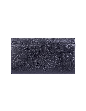 Bolsa clutch Pineda Covalin Grabado Mariposa de piel para mujer