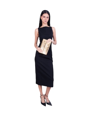 Bolsa clutch Pineda Covalin Grabado Mariposa de piel para mujer