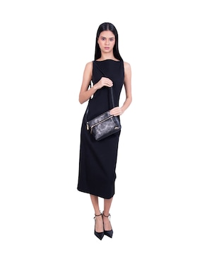 Bolsa crossbody Pineda Covalin Grabado Mariposa para mujer