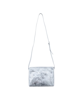 Bolsa crossbody Pineda Covalin Grabado Mariposa de piel para mujer
