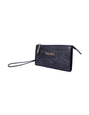 Bolsa wristlet Pineda Covalin grabado mariposa de piel para mujer