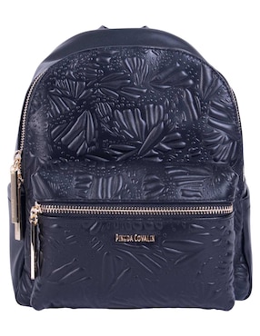 Bolsa backpack Pineda Covalin Grabado Mariposa de piel para mujer