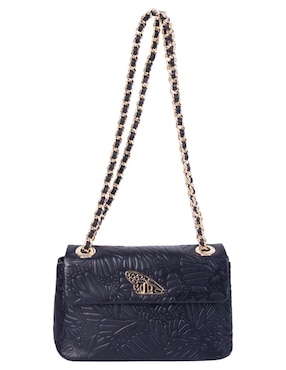 Bolsa crossbody Pineda Covalin Grabado Mariposa de piel para mujer
