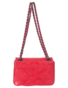 Bolsa crossbody Pineda Covalin Grabado Mariposa de piel para mujer