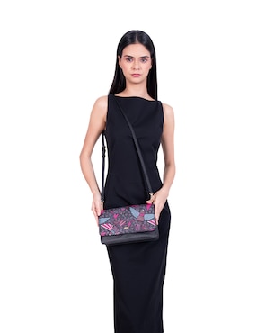 Bolsa crossbody Pineda Covalin Colibrí para mujer
