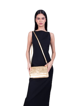 Bolsa crossbody Pineda Covalin Grabado Mariposa de piel para mujer
