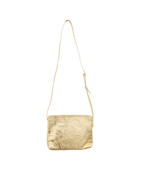 Bolsa crossbody Pineda Covalin Grabado Mariposa de piel para mujer