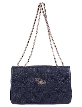Bolsa crossbody Pineda Covalin Grabado Mariposa de piel para mujer