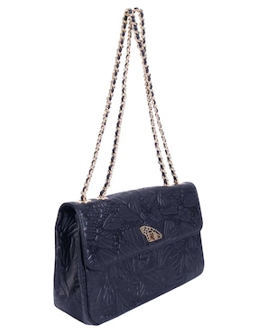 Bolsa crossbody Pineda Covalin Grabado Mariposa de piel para mujer
