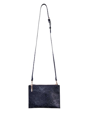 Bolsa crossbody Pineda Covalin Grabado Mariposa de piel para mujer