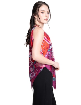 Blusa Pineda Covalin sin manga para mujer