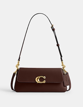 Bolsa shoulder Coach Refined Calf Leather de piel para mujer