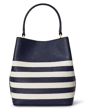 Bolsa bucket Lauren Ralph Lauren de piel para mujer