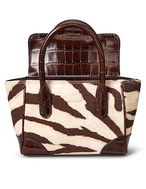 Bolsa satchel Lauren Ralph Lauren piel para mujer