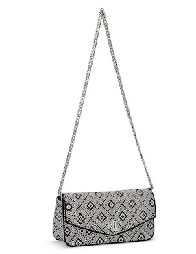 Bolsa shoulder Lauren Ralph Lauren Sawyer de piel para mujer