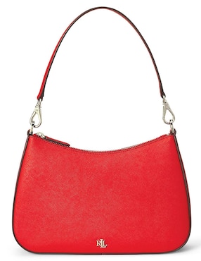 Bolsa shoulder Lauren Ralph Lauren Danni de piel para mujer
