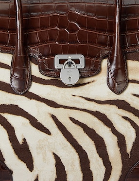 Bolsa satchel Lauren Ralph Lauren de piel para mujer