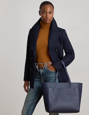Bolsa tote Lauren Ralph Lauren Cameryn de piel para mujer