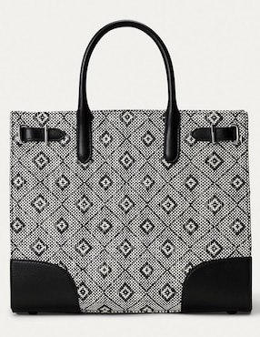 Bolsa tote Lauren Ralph Lauren Devyn de piel para mujer